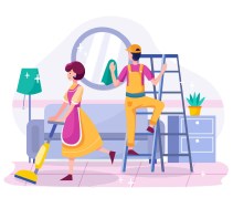 Услуги Уборка в офисах в лесном